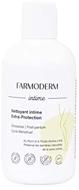 Farmoderm Tägliche Intimwaschlotion für empfindliche Haut - Erfrischendes, abschwellendes und antibakterielles Damenwaschmittel für Frauen während der Schwangerschaft, Postpartum und Menstruation