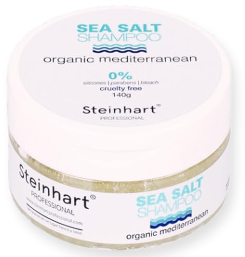 Bienelle - Shampoo Marino Esfoliante per Cuoio Capelluto - Trattamento Purificante e Idratante con Sale Marino - Shampoo Antiforfora per Capelli Grassi e Secchi - 140g - Ecologico e Naturale