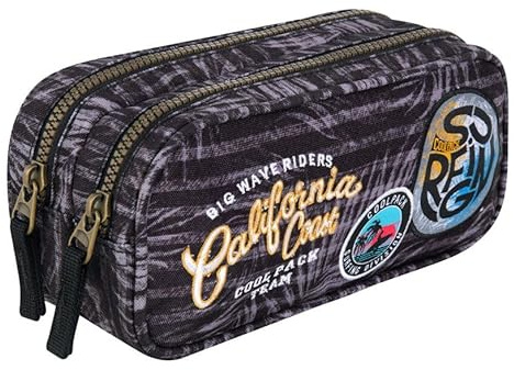 Coolpack B65155, Mäppchen DUKE Grey (Badges G), Multicolor