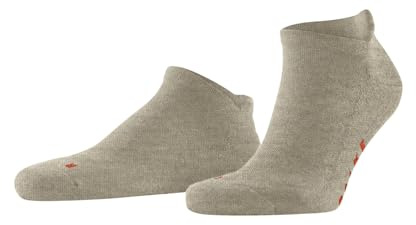 FALKE Unisex Sneakersocken Keep Warm U Sn Wolle kurz einfarbig 1 Paar, Beige Melange 4043, 42-43