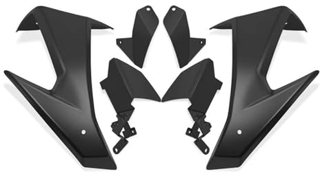 OMNHGD Kit carenatura Kit Alettone Aerodinamico per Spoiler Anteriore con Carico Aerodinamico per Motocicletta per Suzuki GSX-8S GSX8S GSX 8S 2023 2024 2025