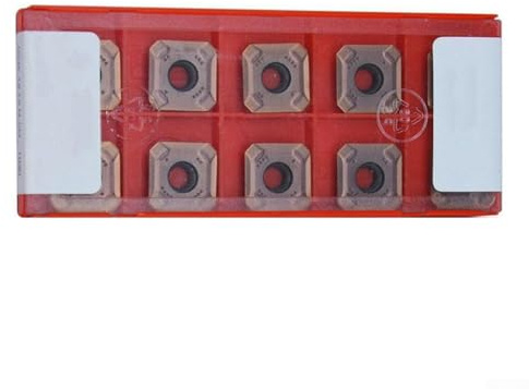 R245-12T3M-PM 1030 Lot de 10 fraises en carbure pour tournage CNC, convient pour la finition et la finition, haute adhérence et usure