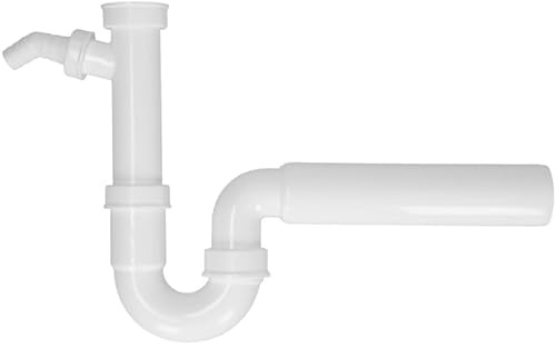 Siphon Universal-Geruchsverschluss 11/2'' DN 40 mit Geräteanschluss Spüle