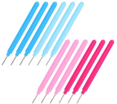 Toyvian Set Utensili per Quilling di Carta 16 Pezzi Ago per Quilling e Penna Scanalata, Kit Completo Strumenti per Creativi e Appassionati, Colori Vivaci per Scrapbooking e Decorazioni