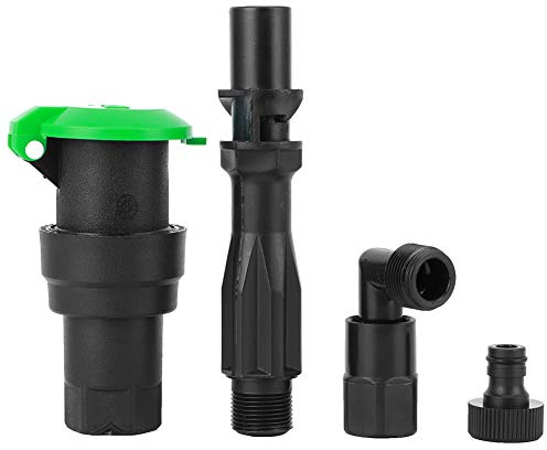 HEEPDD Vanne D'admission d'eau, Vanne D'irrigation Filetée en Cuivre à Connexion Rapide avec Joint de Mamelon pour Système D'arrosage Agricole de Jardin et (Jeu de 4 pièces 6 Points 25mm3/4 Fil