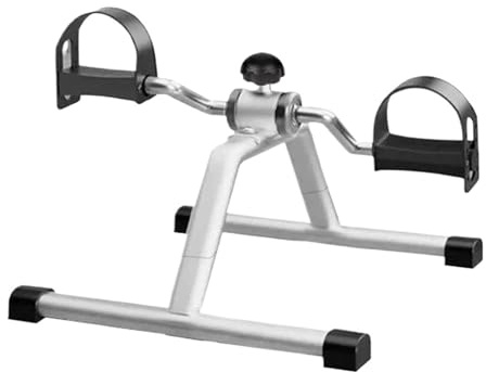 Mini Heimtrainer Tragbarer Pedaltrainer unter dem Schreibtisch, Verstellbarer Widerstand, Fußhausierer, Fahrradpedaltrainer for ältere Menschen zu Hause(Type 2)