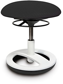 TOPSTAR SITNESS Bobby Kinderhocker schwarz | Made in Germany | Ergonomisch | Kinderstuhl, Kindersitz | höhenverstellbar | Geprüfte Sicherheit nach GS-Intertek