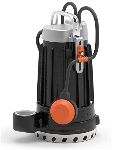 Elettropompa POMPA DRENAGGIO Acque Chiare GHISA 1Hp DC m10-N 10M 220V Pedrollo