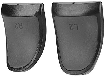 Controller Extender-Schaltflächen L2 R2 Controller Extender-Schaltflächen Erweiterungsauslöser Soft Touch Extended Grips für PS4(Schwarz)