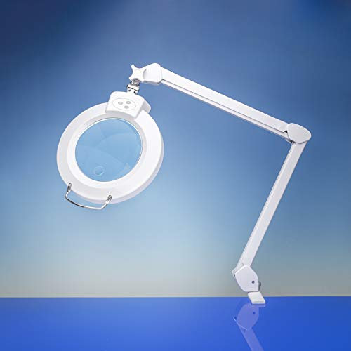 Lightcraft Pro XL Lupe LED Lampe mit Dimmer LC8072LED