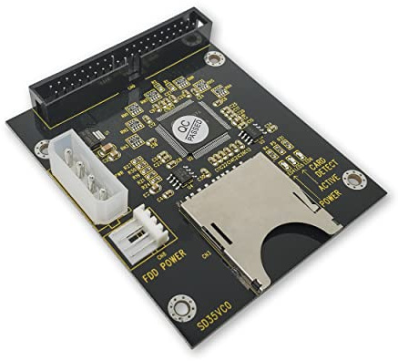 Sonilco SD SDHC Memory Card to 3.5 40 Pin IDE Hard Disk Drive Adapter Secure Digital Converter