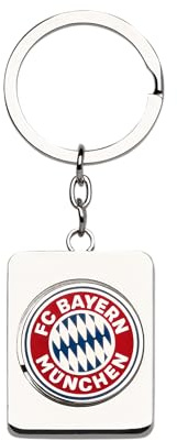 FC Bayern München Schlüsselanhänger Chip Silber I Fußball