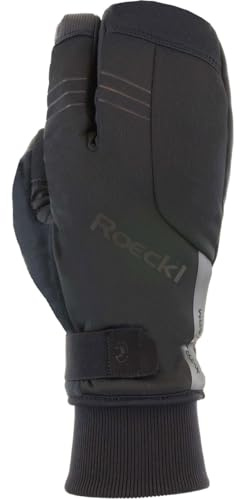 Roeckl Villach 2 Trigger Winter Fahrrad Handschuhe lang Fluo gelb 2023
