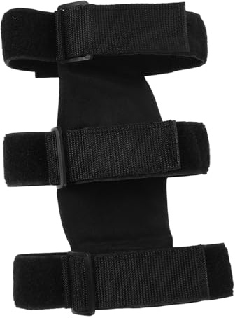 Verstellbare Halterung für Feuerlöscher mit Gurt, Schwarz | Nylon Ausführung, Sekundäre Unterseite, für Auto und Fahrzeug, Sicherheitszubehör