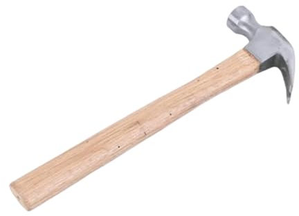 MUZIT Martello, Martello a Ferro di Cavallo, Martello a Carpentiere, 1 Pezzo, 12 Pollici, Artiglio in Acciaio, elettricisti, Corno di Pecora
