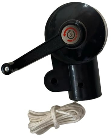 SZLIFE Ensemble de Fixation pour Parasol Déporté - Accessoires Pratiques pour Jardin, Manivelle