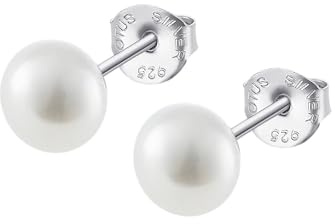 LOTUS SILVER Pendientes Mujer Plata de ley 925 LP3858-4/1 - Perla Cultivada - Ligeros, Cómodos y Resistentes - Cierre Seguro de Presión - Special Prices - Aretes Mujer
