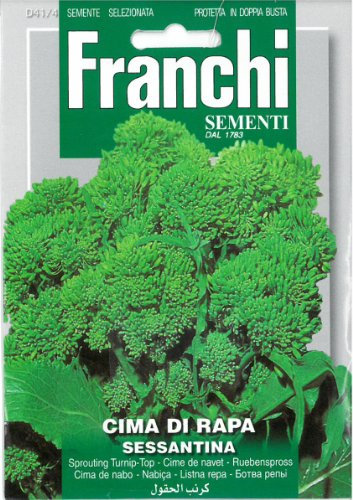 Franchi Sprouting Broccoli or Turnip top - Cima di Rapa Sessantina