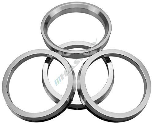 HASKYY 4 Zentrierringe 63.4-57.1 aus Alu // Aluminium in diversen Größen zur Auswahl