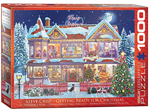 Eurographics 6000-0973 Puzzle Getting Ready for Christmas, 1000 Teile