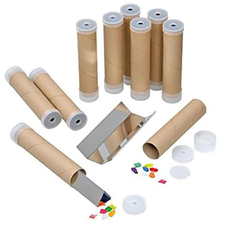 Betzold - Kaleidoskop Kinder-Geburtstag Gastgeschenke 10er Bastelset Mitgebsel