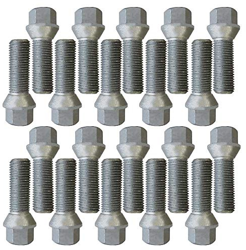 20 Radschrauben Radbolzen Kegelbund M14x1,5 32mm kompatibel mit Opel Movano Vivaro