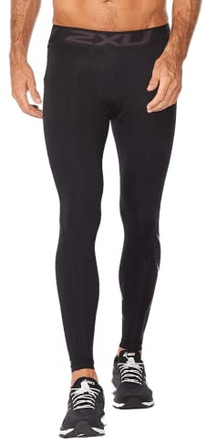 2XU Herr Ignition Compression Tights kompressionsbyxor, svart, XS, svart, XS