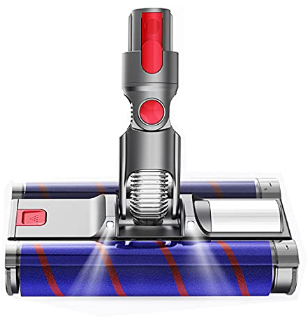 GYing Aggiornato Nuovo Motorizzato Doppio Rullo Pulitore Piano Spazzola Testa Strumento Per Dyson V7 V8 V10 V11 V15 Aspirapolvere Morbido Spazzatrice Accessori Parti