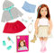 Our Generation – 18-Inch – Butterfly Themed Fashion Starter Doll – Cambi – Red Hair & Blue Eyes – 3 Outfits & Styling Accessories in Gift Box – Pretend Play Ages 3+ Years