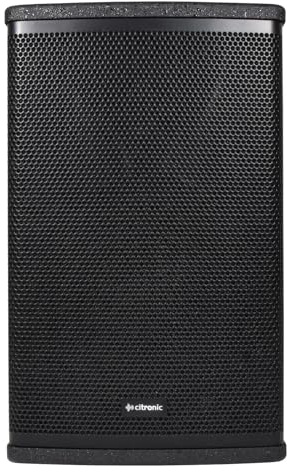 citronic | CUBA 8 Active PA Speaker with Bluetooth & DSP | 250W RMS / 500W Max Powered Cabinet for DJs, Parties & Live Events | Portable, Rugged, Full‑Range Audio