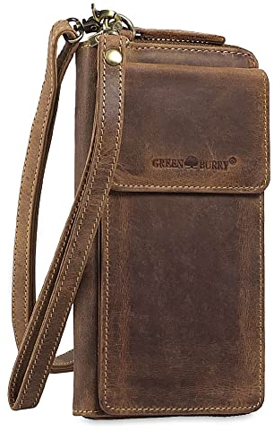Greenburry Vintage Mobil/Börse/Bag RFID Leder