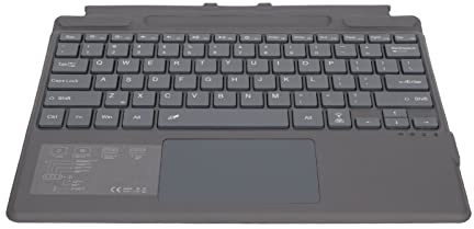 För Pro 8 Pro X Ultra-Slim Bärbart Trådlöst Bluetooth-tangentbord med Pekplatta, Färgbakgrundsbelysning, Inbyggt Uppladdningsbart Batteri