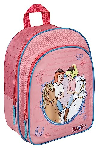 Undercover - Kinderrucksack Bibi & Tina - mit Fronttasche - für Kindergarten, Freizeit und Reisen - langlebig und praktisch - für Kinder ab 4 Jahren
