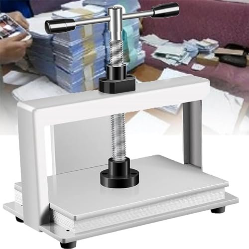 KJZQXYX A3/A4 Hochleistungs-Bindemaschine, manuelle Glättungsmaschine, doppelte Gegengewichtsstange, 30,5 x 21,6 cm, Auflagefläche zum Glätten von A3/A4-Papier (A3)