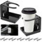 TNOMSNO Portavasos para Coche, 2 Piezas Portavasos Coche Ajustable Universal, Soportes Plegables para Café Bebidas, Recipientes Bebidas con Tornillos, Portavasos Botellas Coches para Camiones Casas