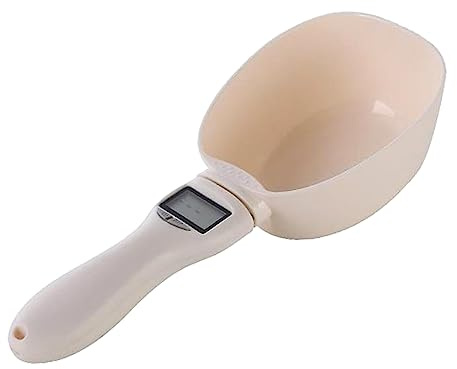 HOMOBABE Échelle De Cuisine Électronique Avec Cuillère Doseuse Balance Alimentaire Digitale Léger Mesure Précise Idéale Pour Ingrédients Des Animaux De Compagnie Cuisine Domestique