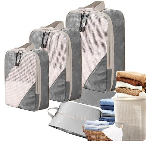 Cubi da imballaggio - Set di borse organizer per bagagli - Organizzatori di borse da viaggio, cubi per bagagli per imballaggio, da viaggio