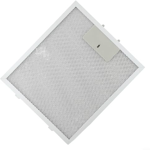 Bulevisiter Filtre de hotte en acier inoxydable, 23 x 26 cm, filtre d'aération en maille métallique, système de filtration de graisse à 5 couches, accessoire de hotte (1 pièce)
