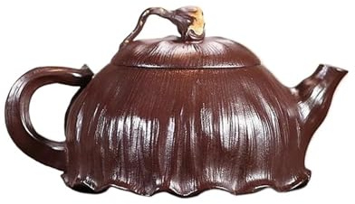 Juego De Té Para Adultos Juego De Té Kung Fu, Tetera Arcilla Púrpura Hecha A Mano 230ml, Mineral Original, Semillas Loto Antiguo Juegos De Té Portátiles