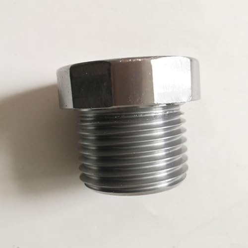 Adaptateur de mandrin de tour à bois, adaptateur de broche à filetage de vis pour outils de tournage du bois, acier inoxydable de 2,5 cm x 8 TPI vers 3,8 cm x 8 TPI