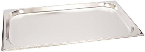 LACOR 66102Z - Cubeta Gn 1/1 530x325x20 Acero Inoxidable - Uso Profesional | En acero inoxidable, conserva y transporta alimentos; ideal para cocina profesional y uso diario en casa, versátil y duradero
