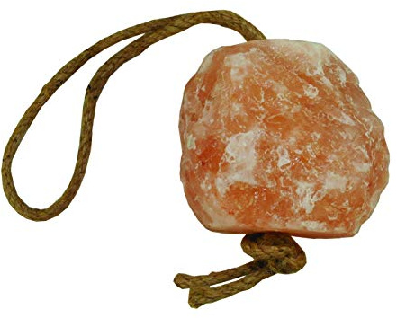 Horsemen's Pride Himalayan Salt Block on Rope for Horses, 2.2 Pounds, SS22