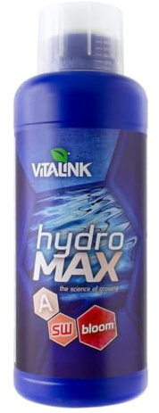 VitaLink 05-201-140 1 Litre Hydro Max Bloom Soft Water - Blue-1 piece