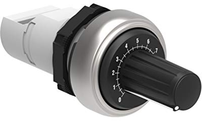 Einbau-Potentiometer 22,5 mm Skala 1-10 10K