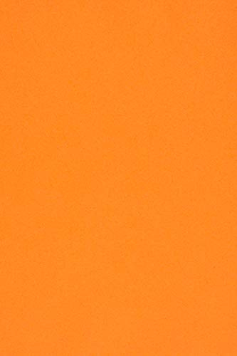 Netuno 20 Blatt Tonkarton Orange DIN A4 21 x 29,7 cm 250g Burano Arancio Trop edler Farbkarton für Verpackungen Karten Einladungen Papierboxen Schachteln Dekorkarton Bastelkarton farbig