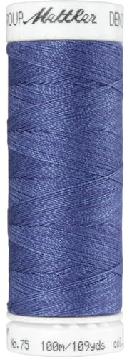 Mettler Thread Denim Doc No75-#40 109yd Lt Denim