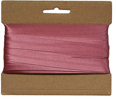 20m Schrägband Satin 20mm gefalzt Kantenband Einfassband 29 Farben wählbar
