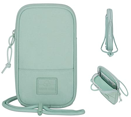 Johnny Urban Umhängetasche Herren & Damen Mint - Josh - Kleine Handytasche für Festival, Konzert & Urlaub - Handy Tasche Klein & Flach - Wasserabweisend