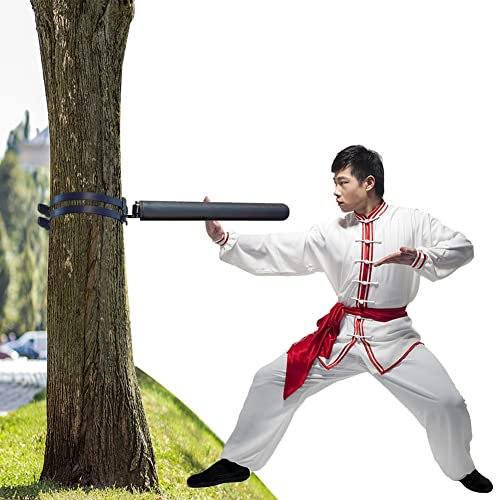 DYK&NX Wing Chun Kung Fu, Wandmontage Wing Chun Dummy, 180° Drehen Kampfsport-Training, Boxtraining Höhenverstellbarer, Für Baum Oder Weiche Objekte (Color : Normal)