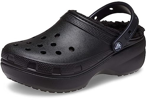 Crocs Classic Platform Lined Clog 42-43 EU Black